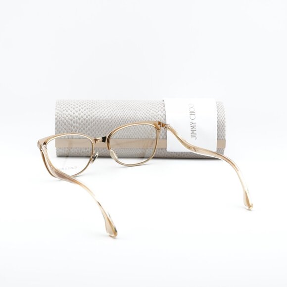 Jimmy Choo JC256 02M2 00 Cat Eye 51mm Eyeglasses - Black/Gold - Picture 9 of 10